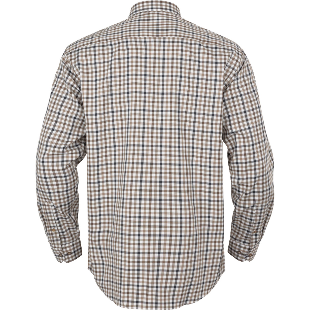 2026 Harkila Mens Milford Shirt 102530192001 - Blue / Beige Check